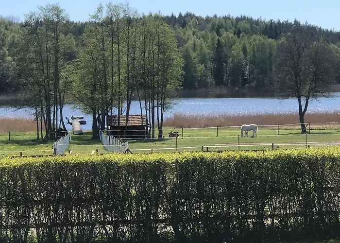 Nice Holiday House At Horse Farm With Lake And Sauna
